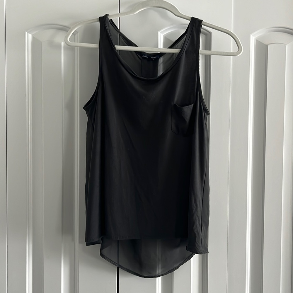Womens AE sheer back tank